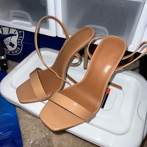 ASOS nude heels